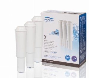 Zestaw 3szt. filtrów Aqualogis Jura White